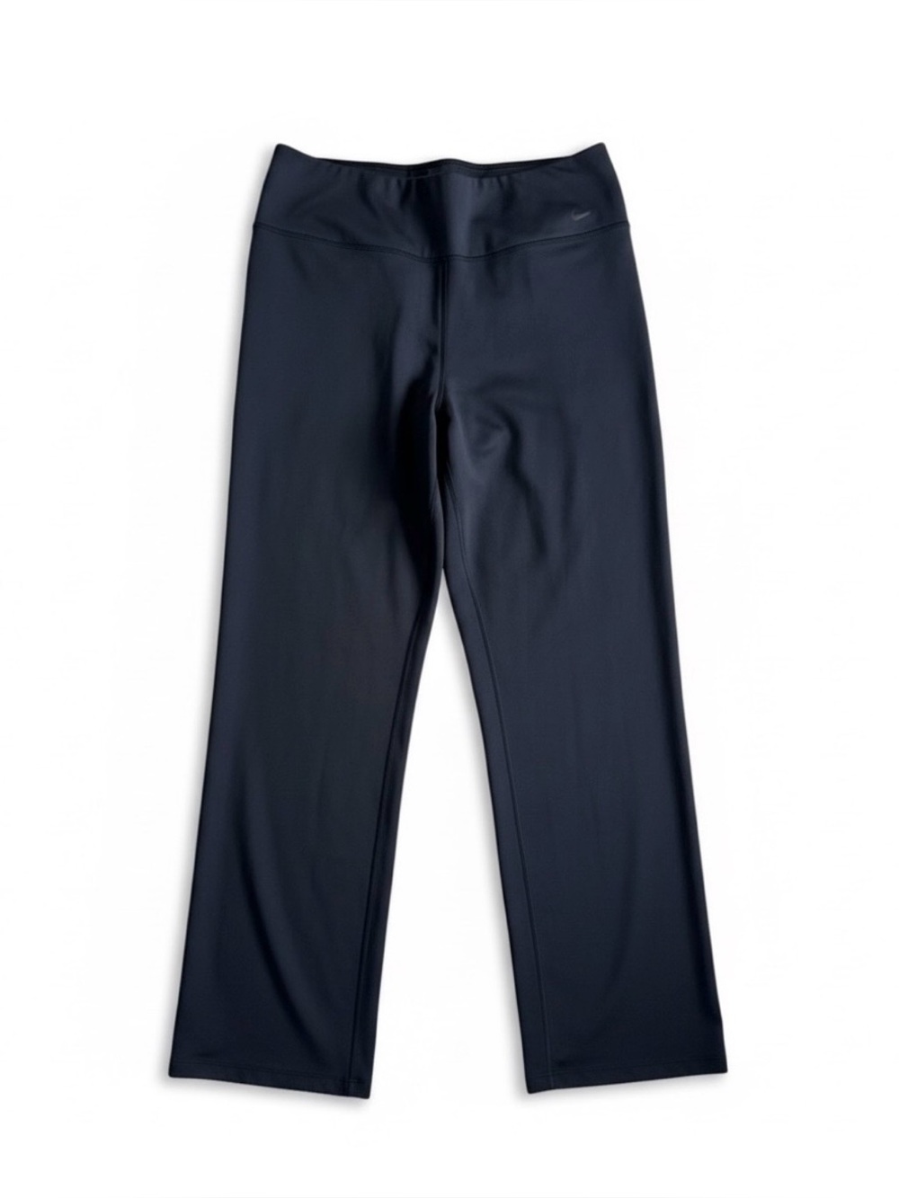 Nike Dri Fit High Rise Straight Leg Training Pants Athleisure Gym Yoga Black XL